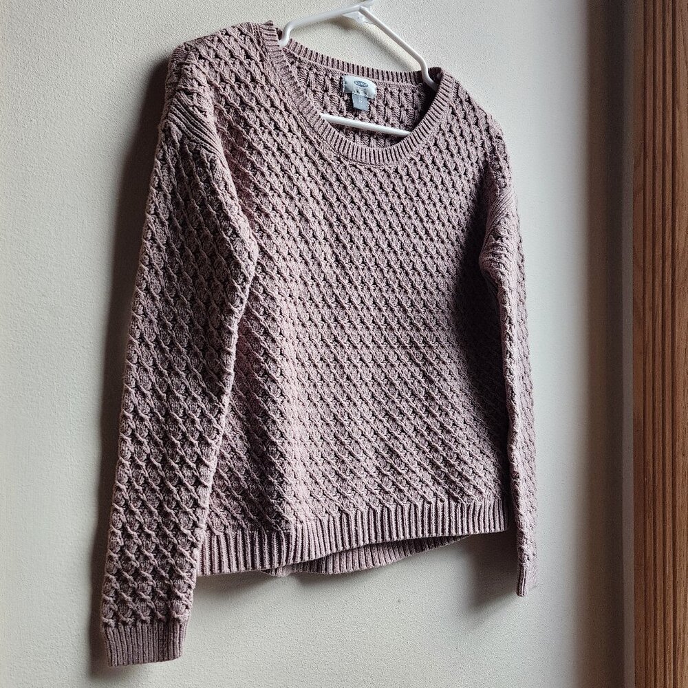Old Navy Mauve Scoop Neck Sweater Size XS